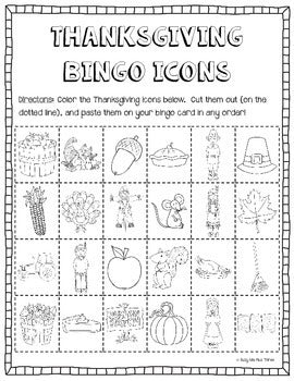 Thanksgiving Bingo DIY {DO IT YOURSELF}