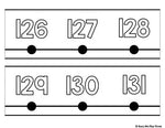 Classroom Decor Number Line LOW INK VERSION {-100 to 250}