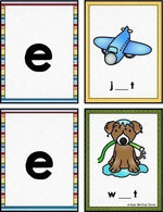 Phonics Games BUNDLE Card Match Up Letters and Sounds