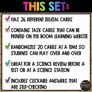 Plant Life Cycle BOOM CARDS™ Science Digital Learning, Tomato, Sunflower