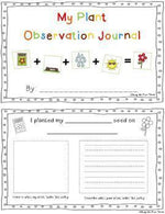 Plant Life Cycle Worksheets, Observation Journal, Crafty & Posters