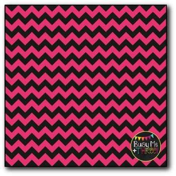 SMALL Bright Chevron {BLACK} Digital Papers {Commercial Use Digital Graphics}