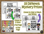 Reward Coupons QR Code Mystery Prizes, Low to NO Cost Rewards