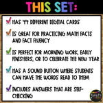 New Years 2021 Boom Cards™ Digital Math Color by Code Distance Learning BABY