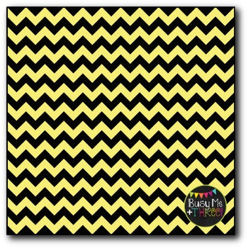 Small Pastel Chevron {BLACK} Digital Papers {Commercial Use Digital Graphics}