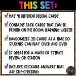 Nonstandard Measurement BOOM CARDS™ Weight and Mass Digital Learning Game