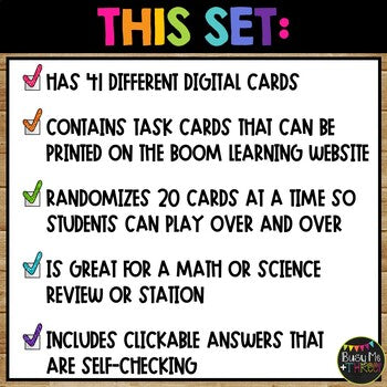 Nonstandard Measurement BOOM CARDS™ Weight and Mass Digital Learning Game