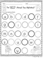 Back to School Worksheets and Activities, Math & Literacy, Crafty