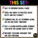 Boom Cards™ FALL Uncover the Picture Set 3 Missing Addends with Sums to 20