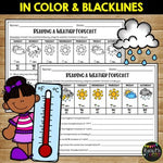 Weather Forecast Worksheets and Questions