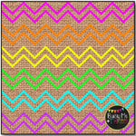 Neon Chevron BUNDLE Digital Papers {Commercial Use Digital Graphics}