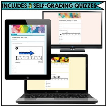 Broken Ruler Digital Version for Use with Google Classroom™ Distance Learning