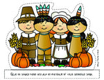 Thanksgiving Activities Themed Sentence Strip Headbands