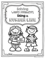 Word Problems BUNDLE Booklet {Base Ten, Number Line, Hundreds Chart}