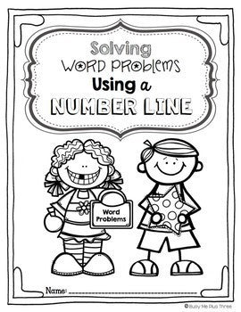 Word Problems BUNDLE Booklet {Base Ten, Number Line, Hundreds Chart}