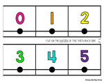 Classroom Decor Number Line & Number Path BRIGHT AND WHITE {-100 to 300}