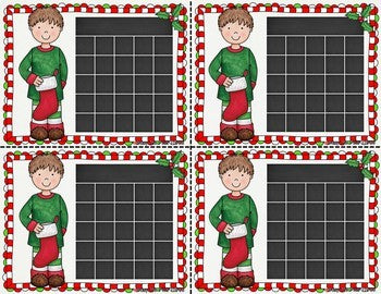 Incentive Charts, Sticker Chart, EDITABLE Christmas {Blacklines Included}