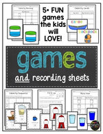 Nonstandard Capacity Unit for Kindergarten, 1st Measurement