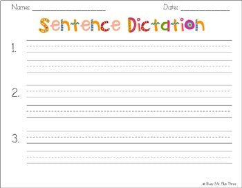 Spelling Test Papers and Spelling Pretest Pages {10, 12, 15, & 20 Word Lists}