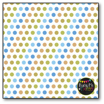 Suburbia Polka Dots Digital Papers {Commercial Use Digital Graphics}