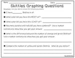 Skittles Graph {Sort Tally Total Graph and Answer Questions from Data}