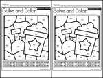 Color by Code Summer Math Activities {Addition & Subtraction to 20} End of Year