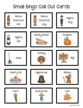 Thanksgiving Bingo DIY {DO IT YOURSELF}