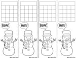 Incentive Charts, Sticker Chart, EDITABLE Christmas {Blacklines Included}