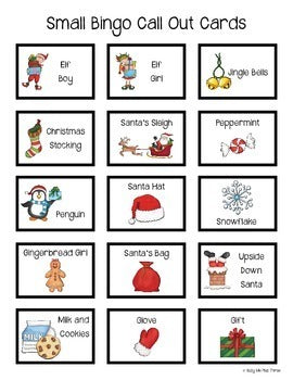 Christmas Bingo DIY {DO IT YOURSELF}