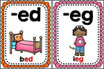 PHONICS Posters and Cards PHONOGRAMS Blends Digraphs Printable and Digital