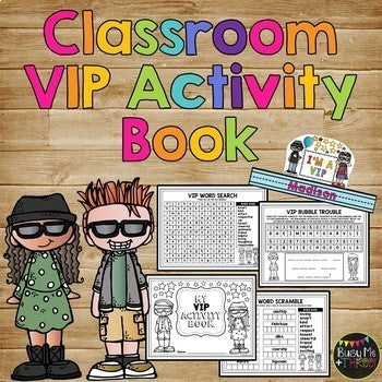 Classroom VIP BUNDLE Activity Set Signs, Banners, Posters, Labels & More
