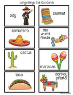 CINCO DE MAYO BINGO Game Activity {25 Different Bingo Cards}