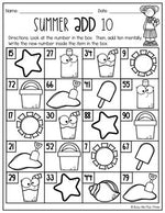 End of the Year REVIEW 1st Grade SUMMER BUNDLE No Prep Printables Math & ELA