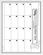 Number Line Missing Numbers Up to 200 {QR Codes}