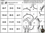 Summer Activities Digital Secret Picture Tile Math Puzzles Google Classroom™