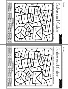 Chinese New Year Color by Code {Addition & Subtraction to 20} Mystery Pictures