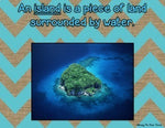 LANDFORMS PowerPoint, Real pictures, Quiz, Interactive