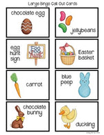 EASTER BINGO Activity Game {25 Different Bingo Cards}