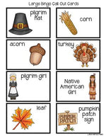 Thanksgiving Bingo Activity Game {25 Different Bingo Cards}