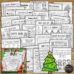 Christmas No Prep Fun Worksheets Crosswords Word Search Puzzles Math and ELA