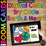 Boom Cards™ Martin Luther King Day DIGITAL Color by Code BUNDLE, 8 Decks