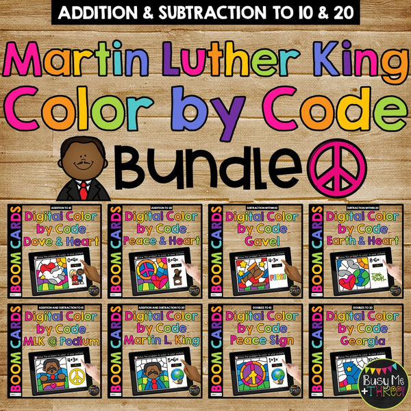 ALL Holidays and Seasons Color by Code BUNDLE Boom Cards™