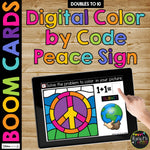 Boom Cards™ Martin Luther King Day DIGITAL Color by Code BUNDLE, 8 Decks