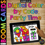 Birthday Boom Cards™ Color by Code BUNDLE, 8 Decks Add & Subtract