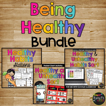 Healthy Habits BUNDLE Stations, Sort, and Activities