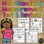 Nonstandard Measurement Test & Review, Temperature Capacity Weight Area