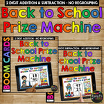 Addition & Subtraction Boom Cards™ Holiday & Season Two Digit No Regrouping