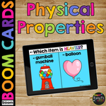 Physical Properties of Matter Science Boom Cards™ for Kindergarten