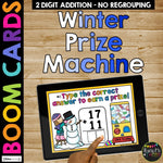 Winter Activity Boom Cards™ Two Digit Algorithms Addition with No Regrouping