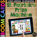 St. Patrick's Day Activities Boom Cards™ Two Digit Addition No Regrouping